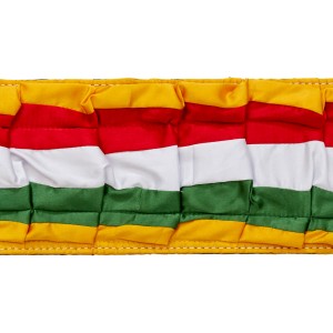 Red, Green & Gold Silk